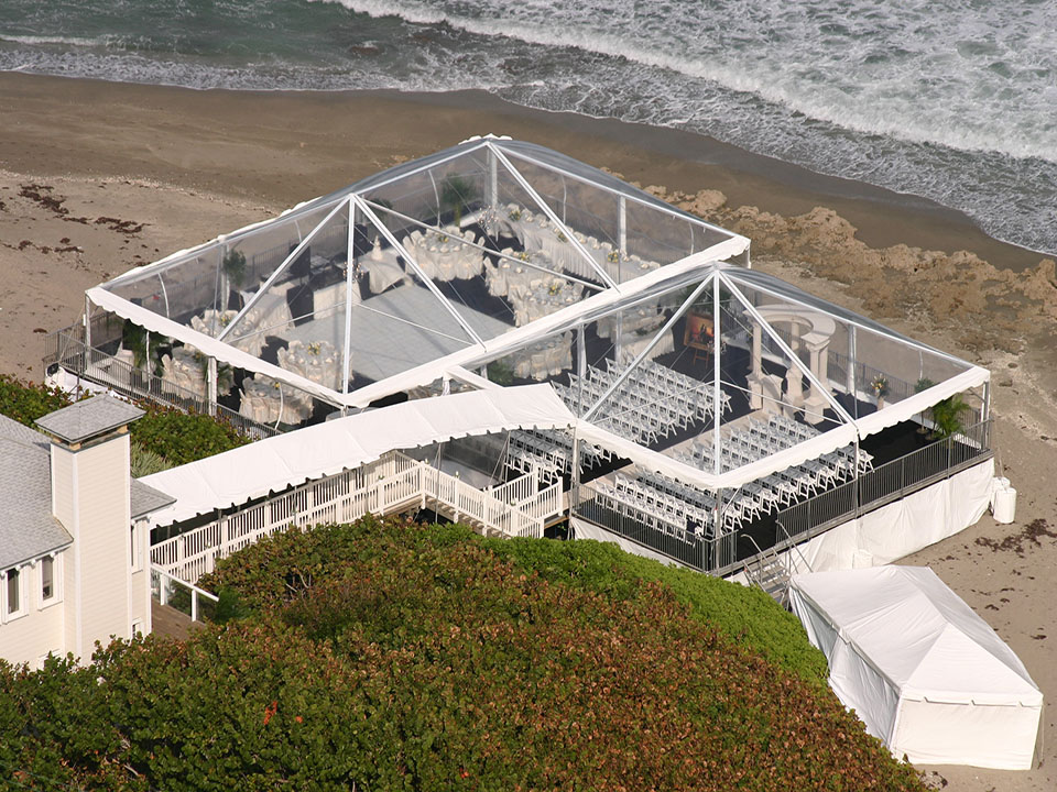 Wedding Tent by the sea