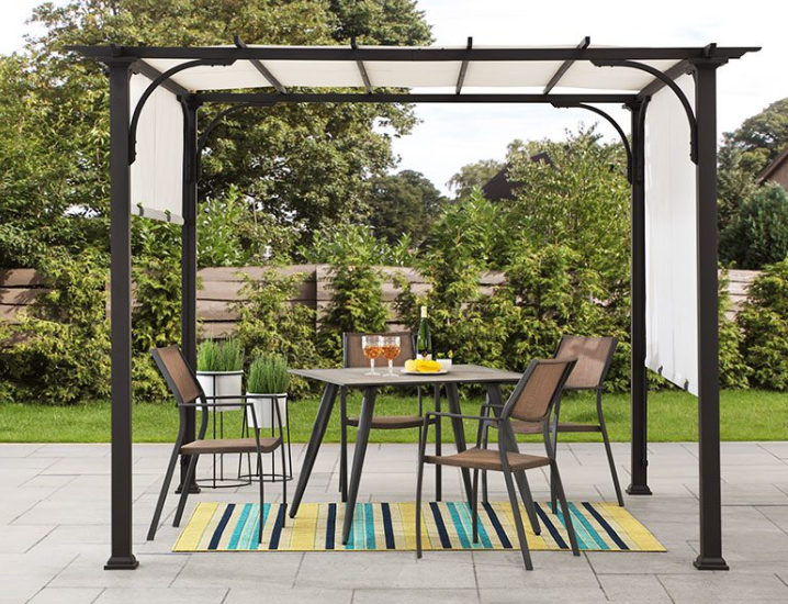Sunjoy 10x10 Aluminum Pergola